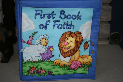 First Book of Faith Children's Quilted Cloth Book