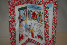 Load image into Gallery viewer, Story Book Christmas Children&#39;s Quilted Cloth Book