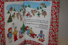 Load image into Gallery viewer, Story Book Christmas Children&#39;s Quilted Cloth Book