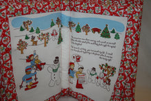 Load image into Gallery viewer, Story Book Christmas Children&#39;s Quilted Cloth Book