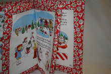 Load image into Gallery viewer, Story Book Christmas Children&#39;s Quilted Cloth Book