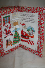 Load image into Gallery viewer, Story Book Christmas Children&#39;s Quilted Cloth Book