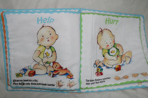 Little Baby Signs Children's Quilted Cloth Book