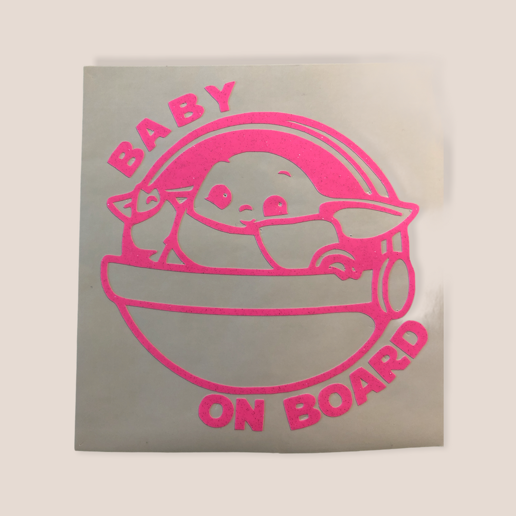 Baby On Board-Yoda