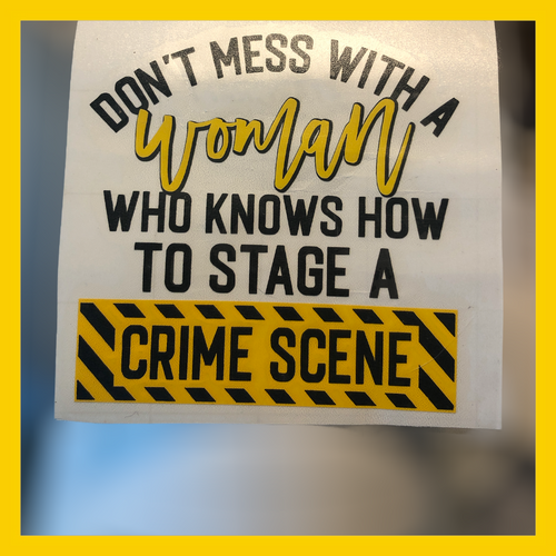 Crime Scene Staging