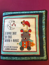 Load image into Gallery viewer, I Love You To The Moon and Back Children&#39;s Quilted Cloth Book