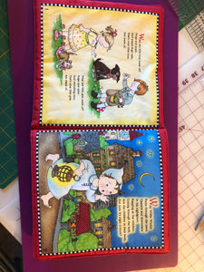 Mother Goose Vol. 2 Children's Quilted Cloth Book