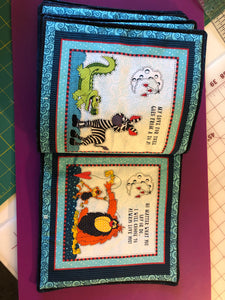 I Love You To The Moon and Back Children's Quilted Cloth Book